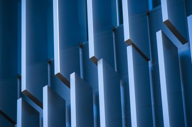 İle modern kurumsal mimari ofis binaları