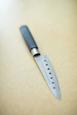 izole kırpma yolu ile mutfak bıçağı