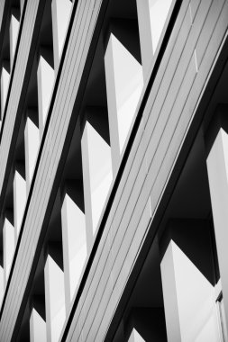 Cityscape gök mavisi ile Office binalarda