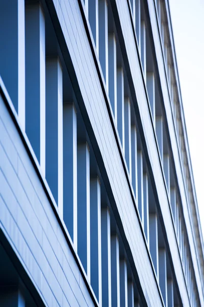 Office buildings in cityscape with a sky blue — Stock Photo, Image