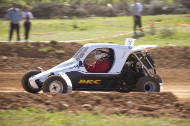 Granada, İspanya - 29 Mart: II Autocross Şampiyonası 