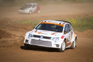 Granada, İspanya - 29 Mart: II Autocross Şampiyonası 