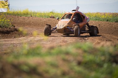 Granada, İspanya - 29 Mart: II Autocross Şampiyonası 