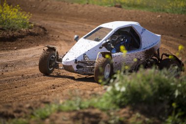Granada, İspanya - 29 Mart: II Autocross Şampiyonası 