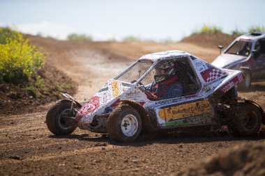 Granada, İspanya - 29 Mart: II Autocross Şampiyonası 