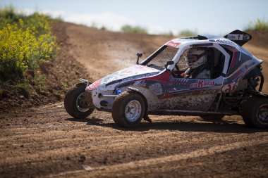 Granada, İspanya - 29 Mart: II Autocross Şampiyonası 