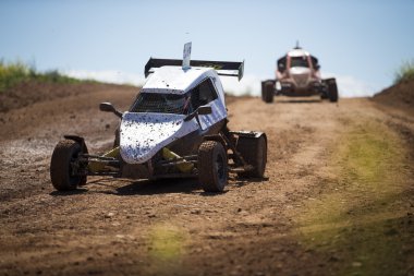 Granada, İspanya - 29 Mart: II Autocross Şampiyonası 
