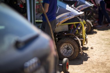 Granada, İspanya - 29 Mart: II Autocross Şampiyonası 