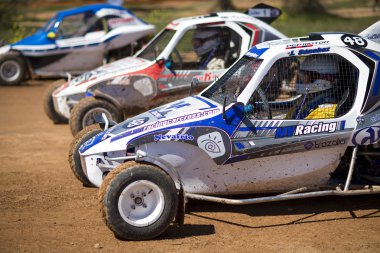 Granada, İspanya - 29 Mart: II Autocross Şampiyonası 