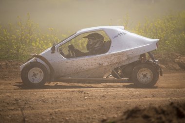 Granada, İspanya - 29 Mart: II Autocross Şampiyonası 