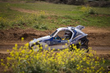 Granada, İspanya - 29 Mart: II Autocross Şampiyonası 