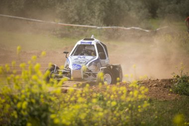 Granada, İspanya - 29 Mart: II Autocross Şampiyonası 