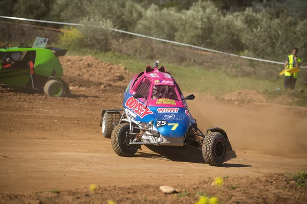 GRANADA, ESPANHA - MARÇO 29: II Campeonato de Autocross "El Chaparr — Fotografia de Stock