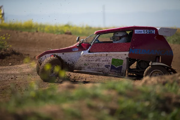 그라나다, 스페인-3 월 29 일: Ii Autocross 챔피언십 "엘 Chaparr — 스톡 사진