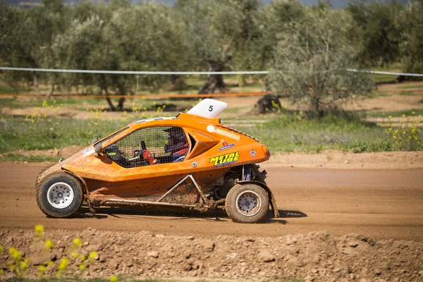 GRANADA, ESPANHA - MARÇO 29: II Campeonato de Autocross "El Chaparr — Fotografia de Stock