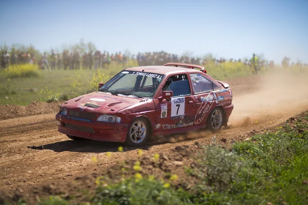 Granada, spanien - 29. märz: ii autocross meisterschaft "el chaparr — Stockfoto