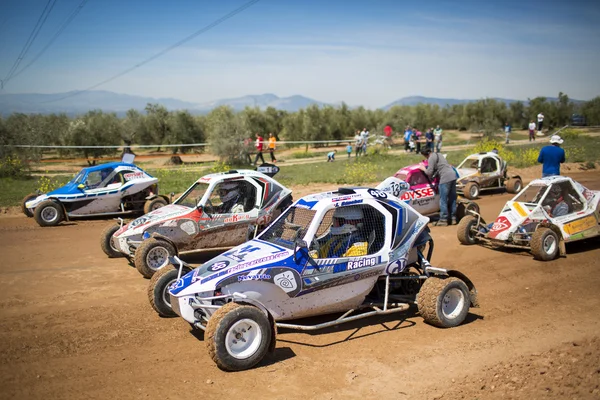 GRANADA, ESPANHA - MARÇO 29: II Campeonato de Autocross "El Chaparr — Fotografia de Stock