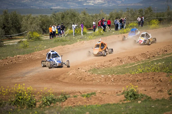 Granada, İspanya - 29 Mart: II Autocross Şampiyonası "El Chaparr — Stok fotoğraf