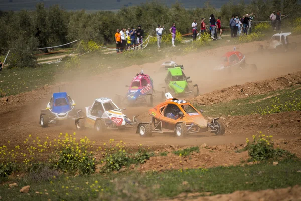 Granada, Španělsko - 29. března: Ii Autokros mistrovství "El Chaparr — Stock fotografie