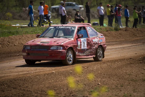 Granada, spanien - 29. märz: ii autocross meisterschaft "el chaparr — Stockfoto