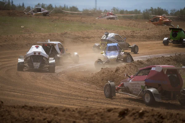 Granada, spanien - 29. märz: ii autocross meisterschaft "el chaparr — Stockfoto