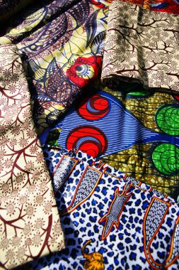 Afrika kumaş. Doğal Kumaşlar.