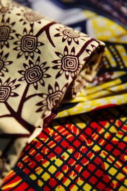 Afrika kumaş. Doğal Kumaşlar.