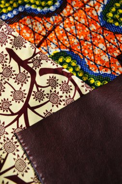 Afrika kumaş. Doğal Kumaşlar.