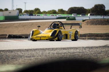 GRANADA - DECEMBER 5: Racing car in TRACKDAY CIRCUITO MIKE G GUA