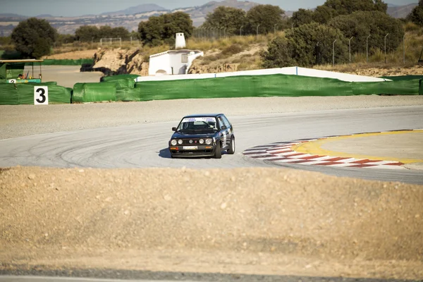 Coche de carreras en TRACKDAY CIRCUITO MIKE G GUADIX — Foto de Stock