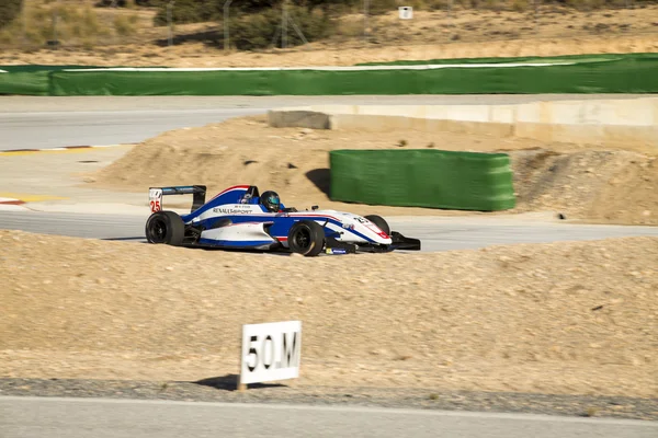 Wyścigi samochodowe w Trackday Circuito Mike G Guadix — Zdjęcie stockowe