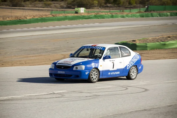 Coche de carreras en TRACKDAY CIRCUITO MIKE G GUADIX — Foto de Stock