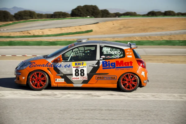 Coche de carreras en TRACKDAY CIRCUITO MIKE G GUADIX — Foto de Stock