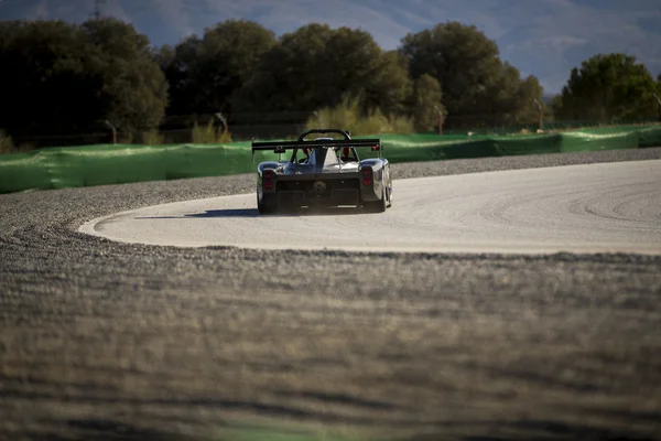 GRANADA - DECEMBER 5: Racing car in TRACKDAY CIRCUITO MIKE G GUA — 图库照片