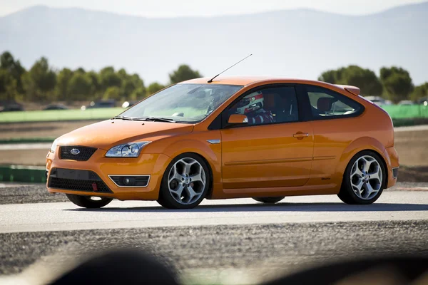 Coche de carreras en TRACKDAY CIRCUITO MIKE G GUADIX — Foto de Stock