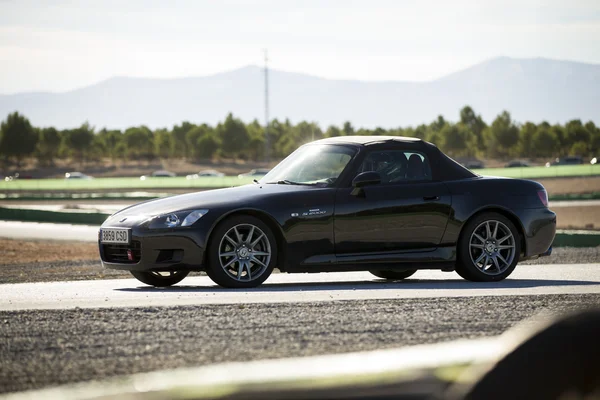 Coche de carreras en TRACKDAY CIRCUITO MIKE G GUADIX — Foto de Stock