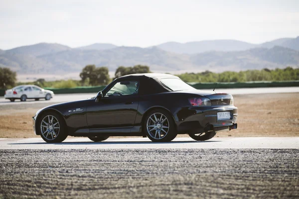 Coche de carreras en TRACKDAY CIRCUITO MIKE G GUADIX — Foto de Stock