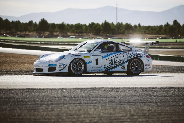 Coche de carreras en TRACKDAY CIRCUITO MIKE G GUADIX — Foto de Stock