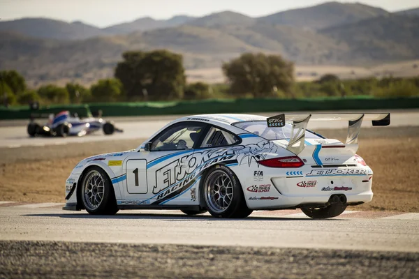 Coche de carreras en TRACKDAY CIRCUITO MIKE G GUADIX — Foto de Stock