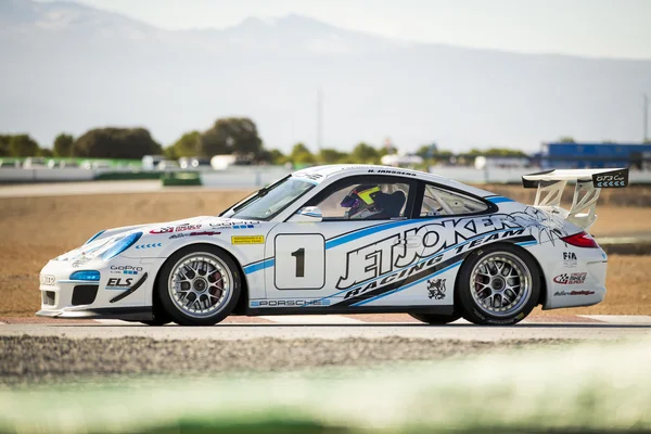 Coche de carreras en TRACKDAY CIRCUITO MIKE G GUADIX — Foto de Stock