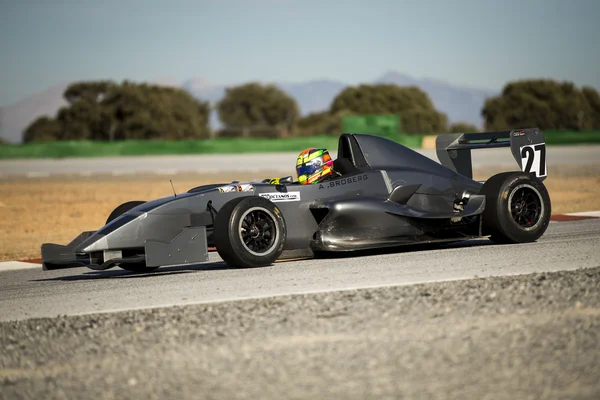 Racing car in TRACKDAY CIRCUITO MIKE G GUADIX — Stock Photo, Image