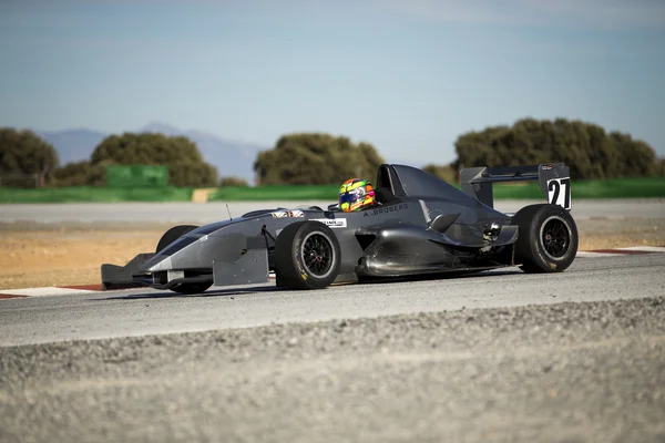 Wyścigi samochodowe w Trackday Circuito Mike G Guadix — Zdjęcie stockowe