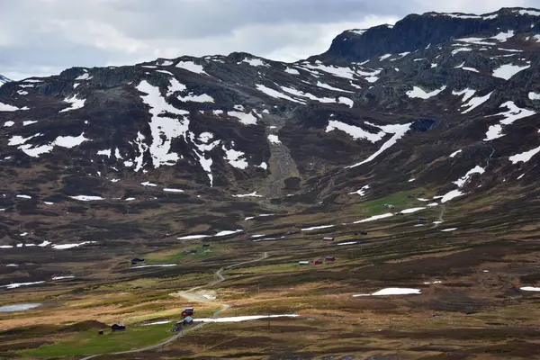 Valley Mountains Jotunheimen National Park Norway — Stock Photo, Image