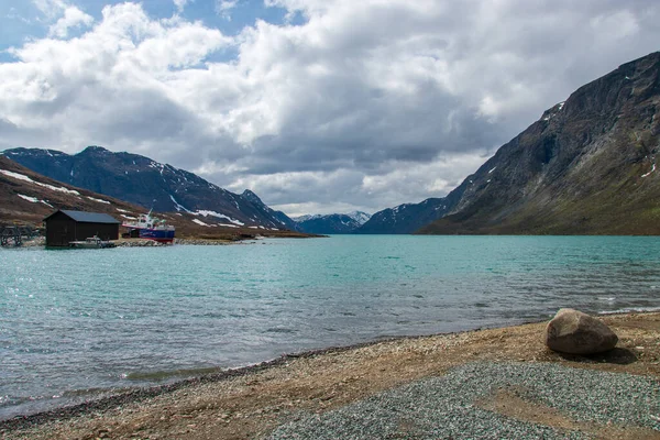 Lake Gjende Jotunheimen National Park Norway — Stock Photo, Image