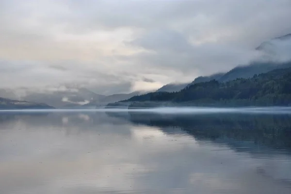 Steam Lake Norway — Stock Photo, Image