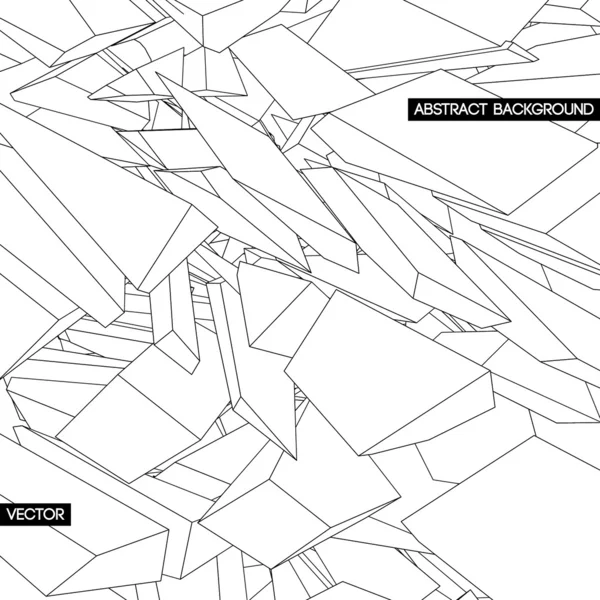 Textura rota. fondo abstracto — Archivo Imágenes Vectoriales