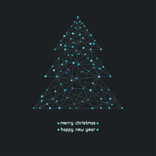Vektorový vánoční strom Vektorová Grafika