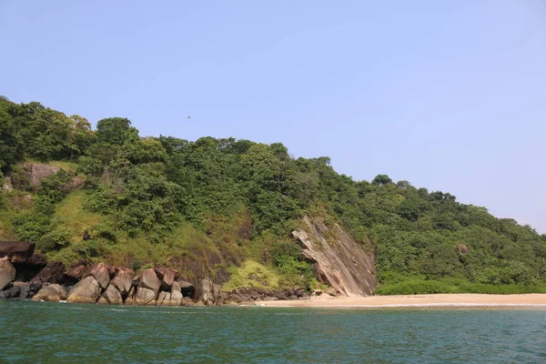 Pulau Kupu Kupu Goa Selatan India — Stok Foto