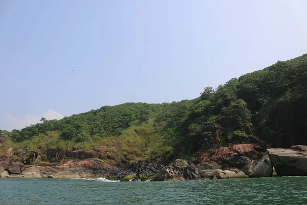 Güney Goa Hindistan Daki Kelebek Adası — Stok fotoğraf