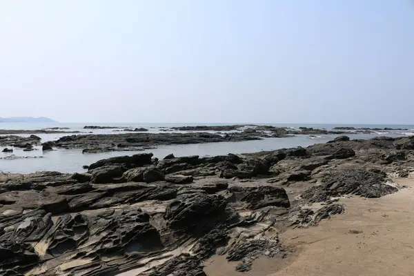 Rocas Cerca Del Mar India — Foto de Stock